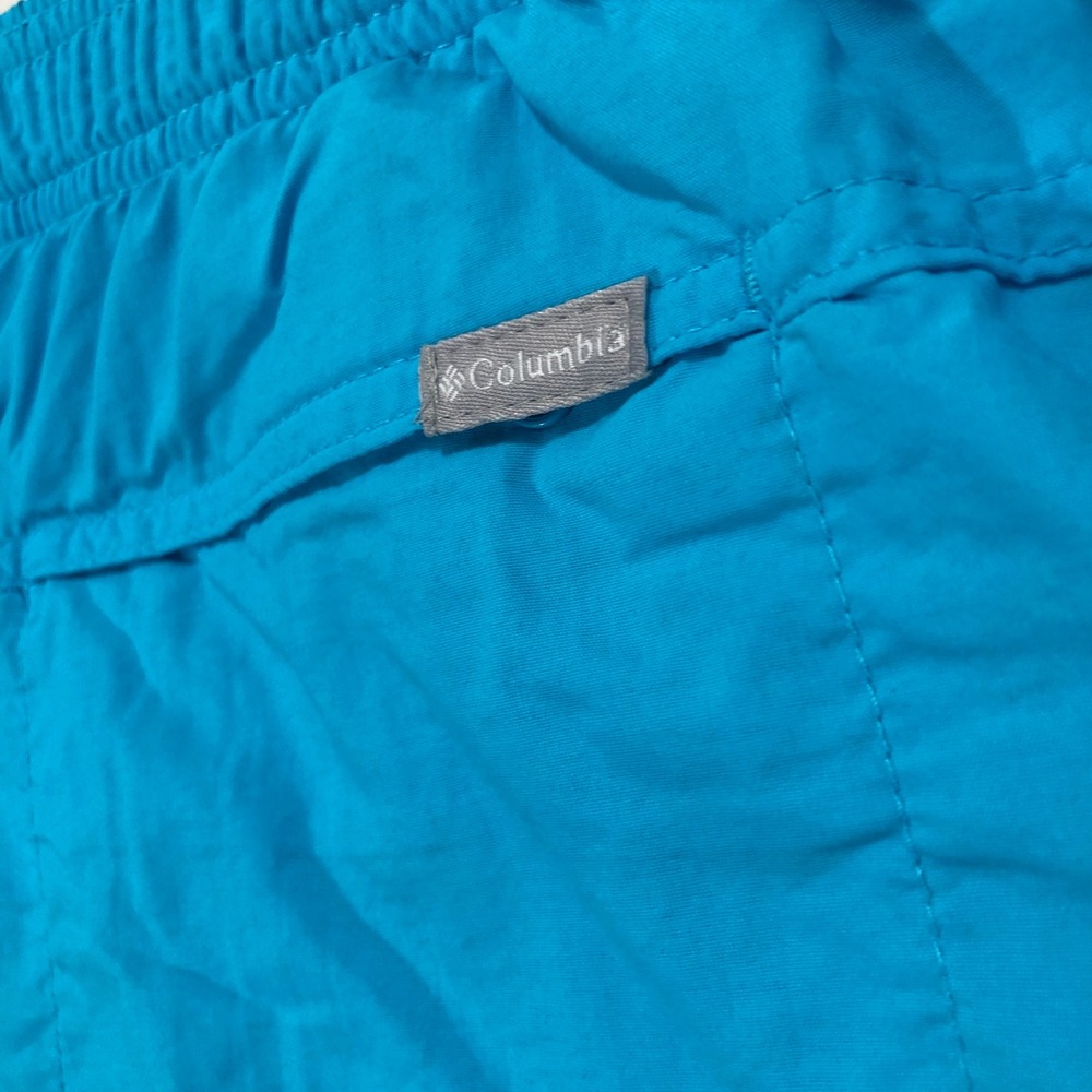 Columbia Sportswear Shorts Elastic Waist Activewear Casual Blue Women's Size XL - Picture 5 of 6